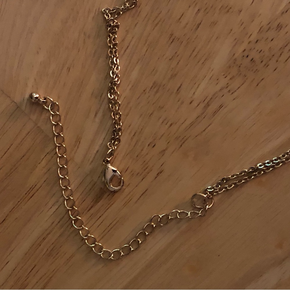 Double Strand Chain Necklace - Picture 8 of 8